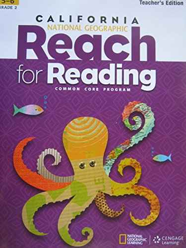 California Reach for Reading Grade 2 Teacher's Edition Units 5-6 [Spiral-bound] Nancy Frey