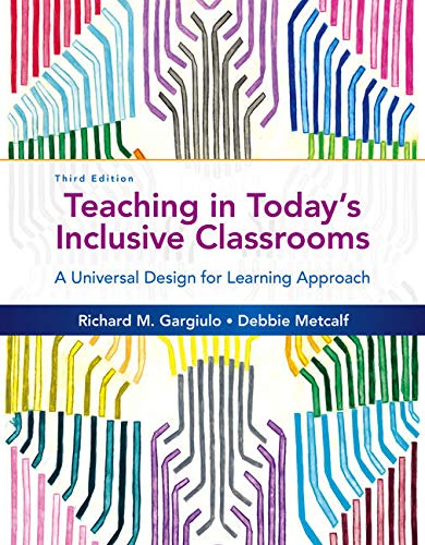 MindTap Education, 1 term (6 months) Printed Access Card for Gargiulo/Metcalf's Teaching in Today's Inclusive Classrooms: A Universal Design for Learning Approach, 3rd