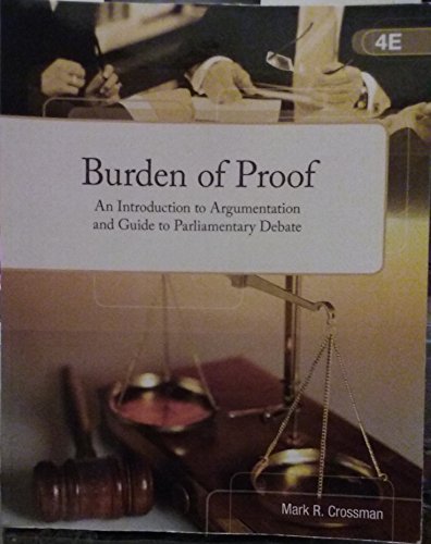 Custom Burden of Proof