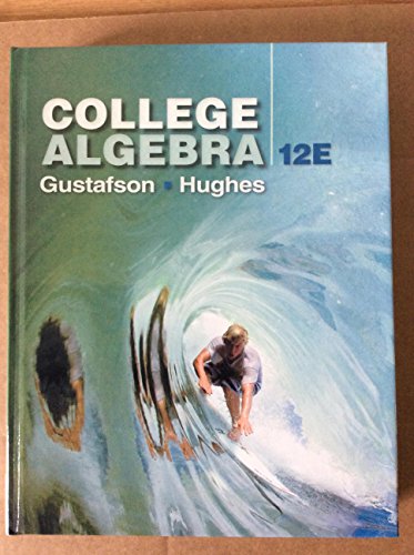 College Algebra, 12th Student Edition