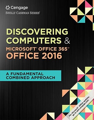 MindTap Computing, 1 term (6 months) Printed Access Card for Campbell/Freund/Frydenberg/Last/Pratt/Sebok/Vermaatâ€™s Shelly Cashman SeriesÂ® Discovering Computers & MicrosoftÂ® Office 365 & Office 2016: A Fundamental Combined Approach