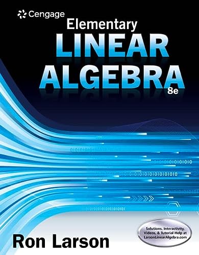 MindTap Math, 1 term (6 months) Printed Access Card for Larson's Elementary Linear Algebra, 8th