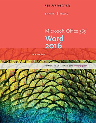 New Perspectives MicrosoftÂ® Office 365 & Word 2016