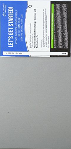 MindTap Psychology, 1 term (6 months) Printed Access Card for Nevidâ€™s Essentials of Psychology: Concepts and Applications, 5th
