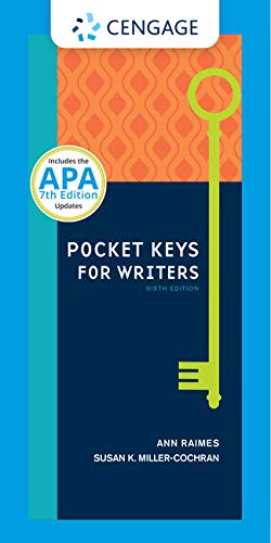 Pocket Keys for Writers with APA Updates, Spiral bound Version