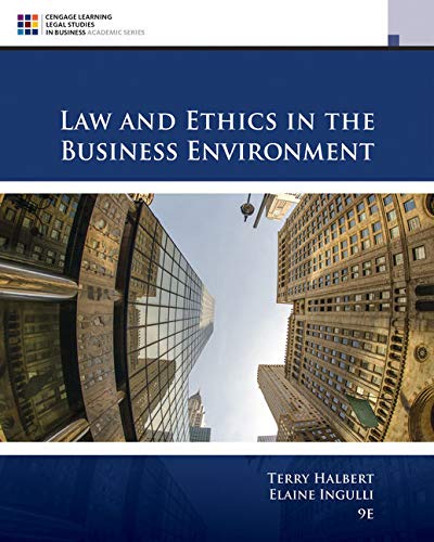 MindTap Business Law, 1 term (6 months) Printed Access Card for Halbert/Ingulli's Law and Ethics in the Business Environment. 9e