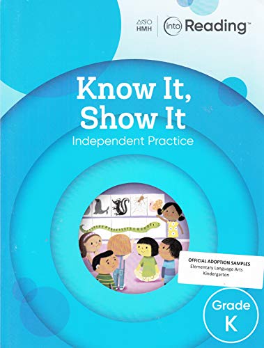 Into Reading Know It Show It Grade K