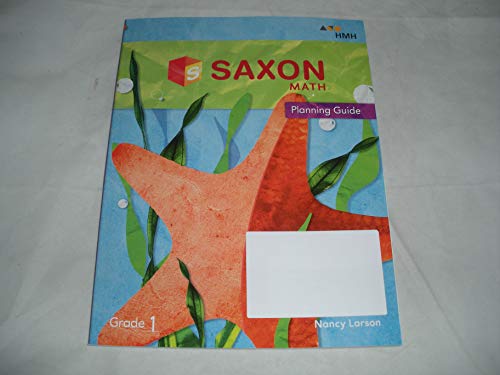 Saxon Math StA Planning Guide Grade 1