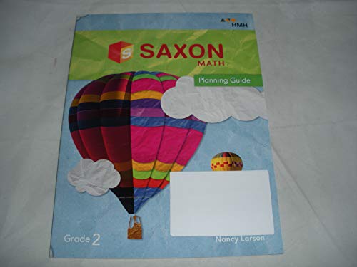 Saxon Math StA Planning Guide Grade 2