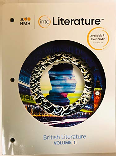 2020 Into Literature Student Edition Softcover Volume 1 VRS1 Grade 12