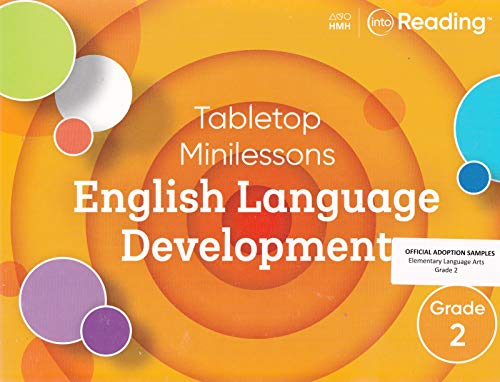 Into Reading Tabletop Minilessons English Language Development Grade 2