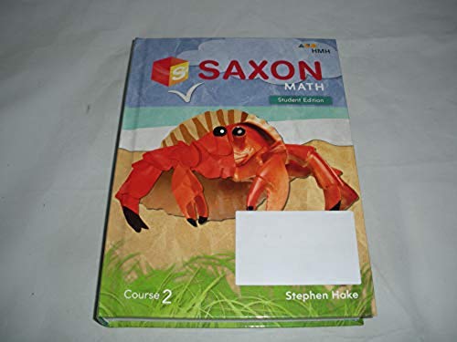 2018 Saxon Math Student Edition Course 2