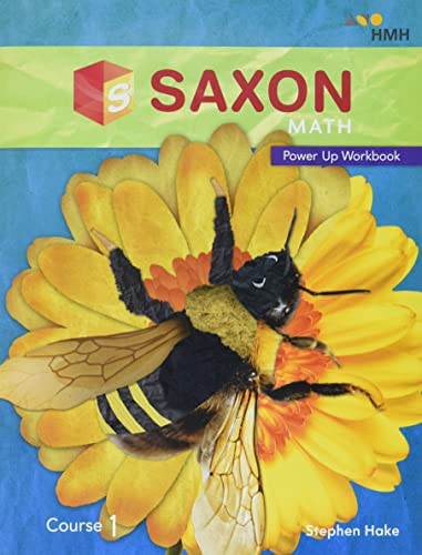 Saxon Math MSM Power Up Workbook Course 1