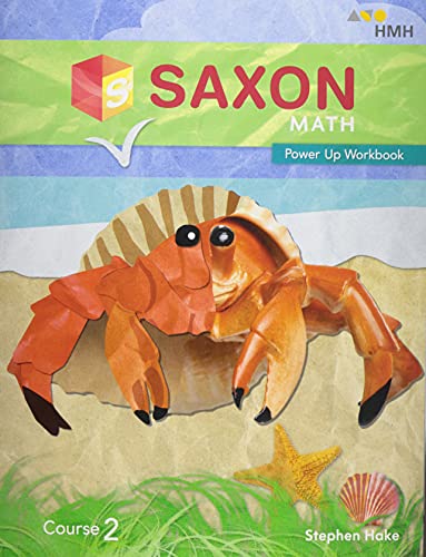 Saxon Math MSM Power Up Workbook Course 2