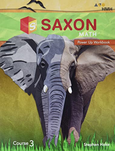 Saxon Math MSM Power Up Workbook Course 3
