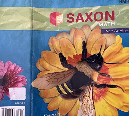 Saxon Math Activities Workbook Course 1