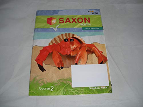 Saxon Math Activities Workbook Course 2