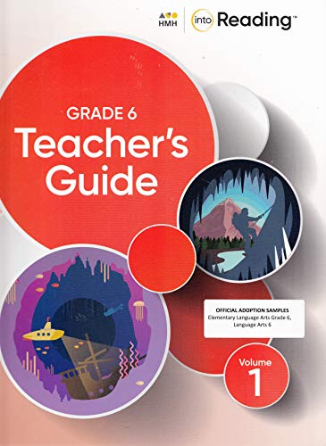 2020 Into Reading Teacher's Guide Volume 1 Grade 6