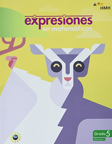 2018 Math Expressions Spanish Student Activity Book Softcover Volume 1 Grade 5