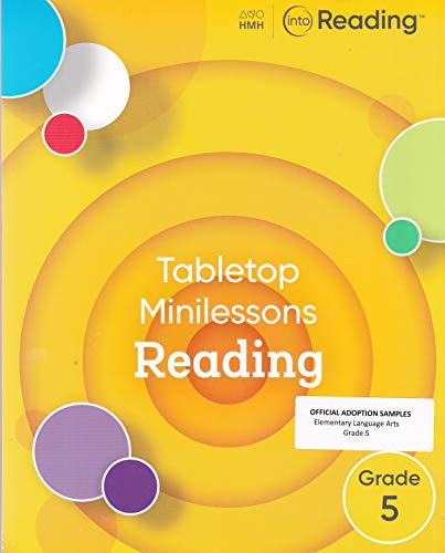 Into Reading Tabletop Minilessons Reading Grade 5