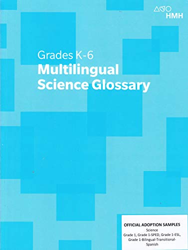 HMH Science Multilingual Glossary Grades K-6