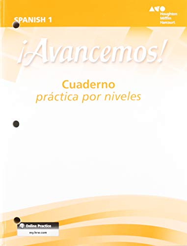 2018 Â¡Avancemos! Hybrid Student Resource Package with 1 Year Digital Level 1