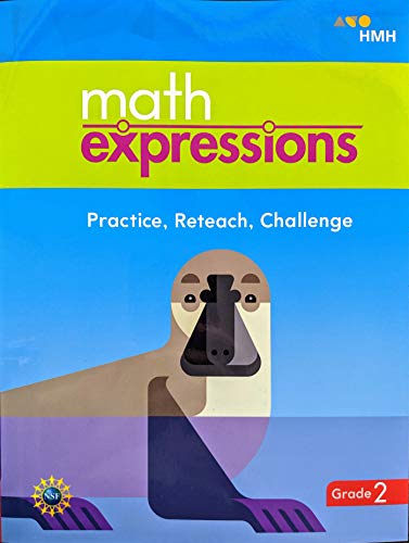 Math Expressions (StA) Practice/Reteach/Challenge Book BlackLine Master Grade 2