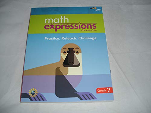 Math Expressions CCSS Practice/Reteach/Challenge Book BlackLine Master Grade 2