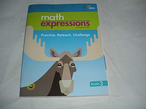 Math Expressions CCSS Practice/Reteach/Challenge Book BlackLine Master Grade 3