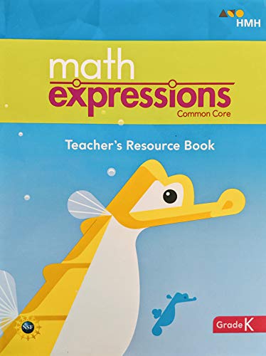 Math Expressions Teacher Resource Book Grade K