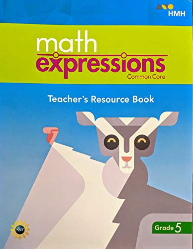 Math Expressions Teacher Resource Book Grade 5
