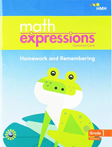 Math Expressions CCSS Homework & Remembering Consumable Collection Grade 1