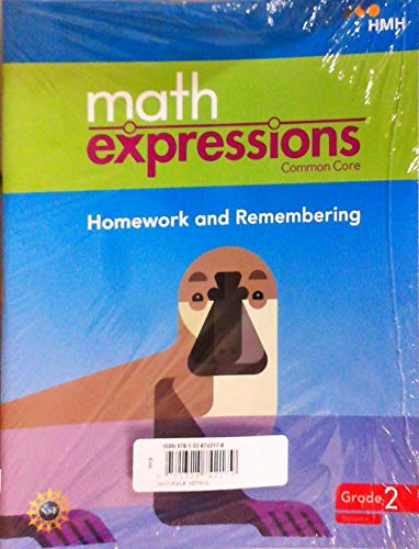 Math Expressions CCSS Homework & Remembering Consumable Collection Grade 2