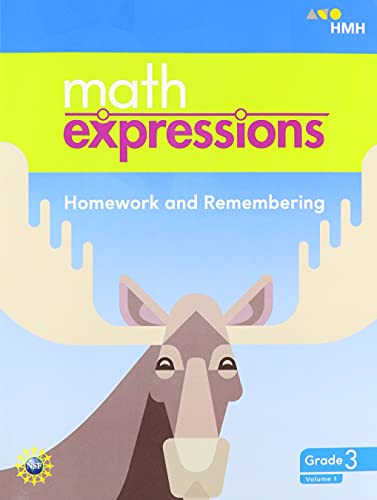 Math Expressions (StA) Homework and Remembering Consumable Collection Grade 3
