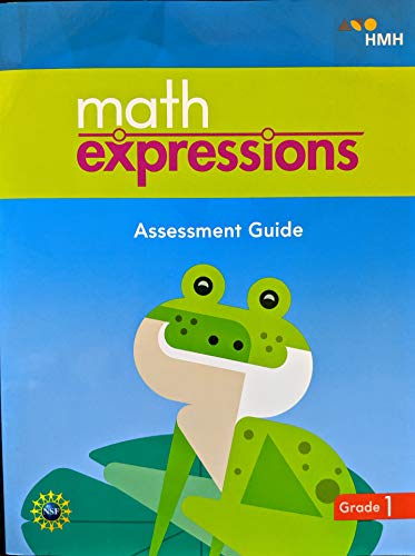 Math Expressions (StA) Assessment Guide (BlackLine Master with Answer Key)Grade 1