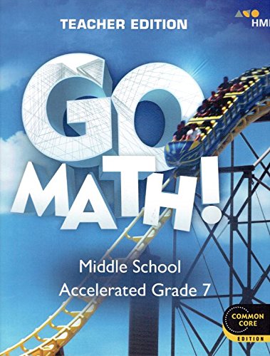 2018 Go Math! Teacher Edition Accelerated 7