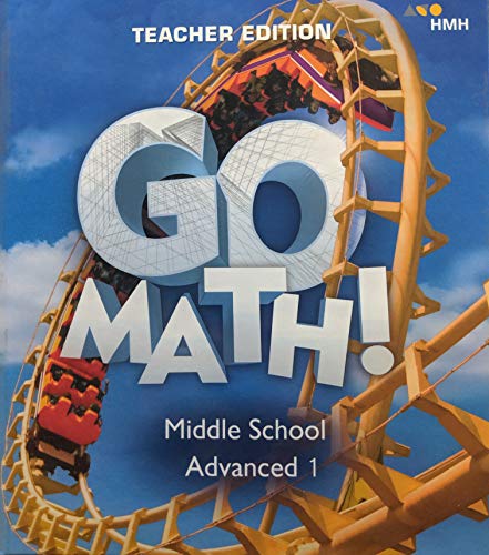 Go Math! StA Teacher Edition Adv1 2018