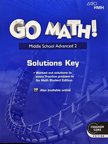 Go Math! Solutions Key Advanced 2