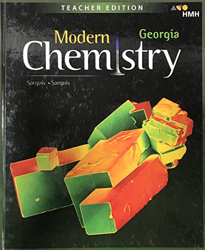 Holt McDougal Modern Chemistry Georgia Teacher Edition 2018