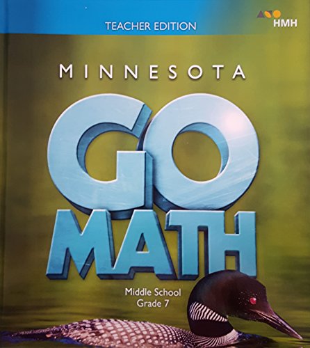 2018 Minnesota Go Math! (StA) Teacher Edition Grade 7