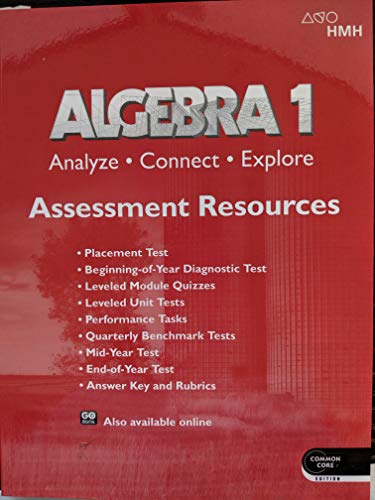 Algebra 1 ACE Assessment Resource with Answer