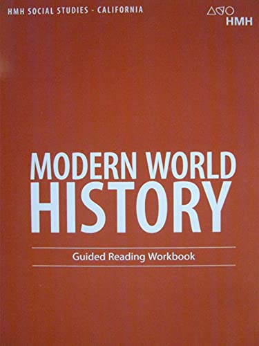 HMH Social Studies:World History California Guided Reading Workbook