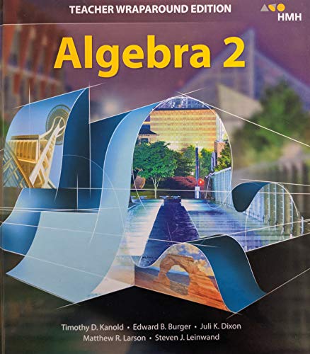 2018 AGA Teacher's Edition (StA) Algebra 2