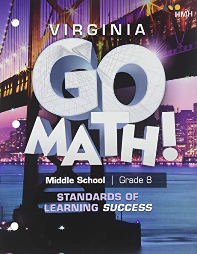 Virginia Go Math! SOL Success Lessons Grade 8