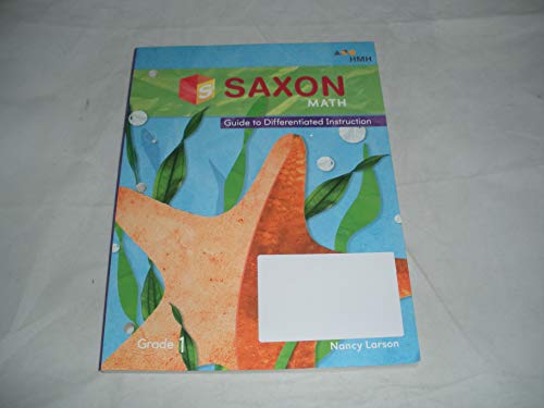 Saxon Math Guide to Differentiated Instruction Grade 1