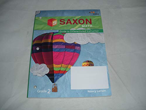 Saxon Math Guide to Differentiated Instruction Grade 2