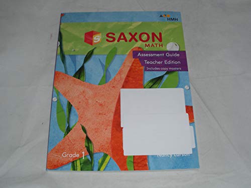 Saxon Math Consumable Assessment Guide TE w/BLMs Grade 1