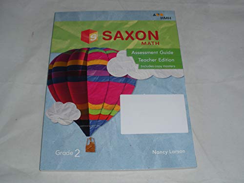 Saxon Math Consumable Assessment Guide TE w/BLMs Grade 2