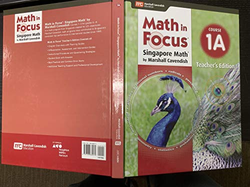 2018 Math in Focus (STA) Teacher Edition Volume A Course 1