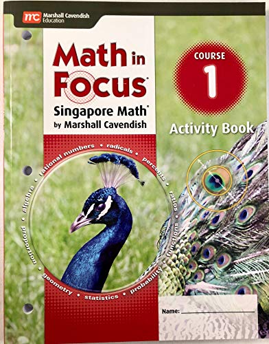 Math in Focus (STA) Activity Book Course 1
